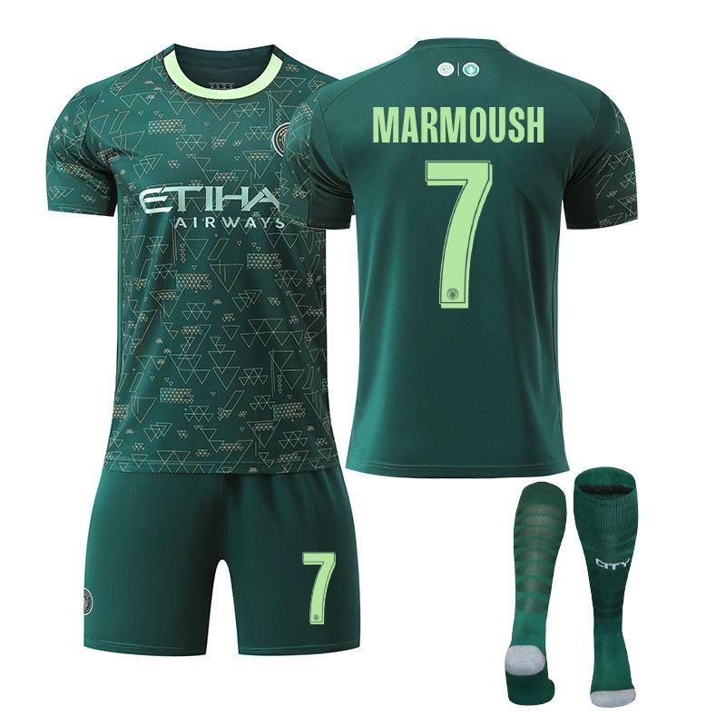 - Manchester City three-guest number Harland football jersey suit, male Sergio Foden Rodrigo