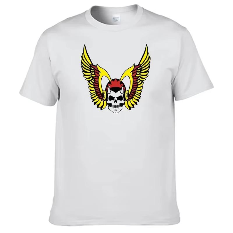 

2025 T Shirt Hells Angels Support 81 Motorcycle Club Flag Banner Print T-shirt Comfortable Streetwear Summer Cool Men s Tops S