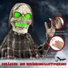 Halloween decoration Groundbreaker skeleton, bendable arms, glowing eyes, eerie howl