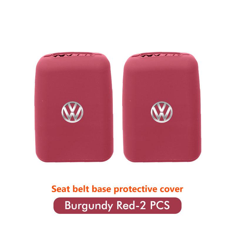 wer5For Volkswagen VW Car Seat Belt Collision Avoidance Sleeve Safety Lock Buckle Cover Scirocco Jetta Beetle Golf 4 5 6 Passat Polo