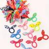 Colorful Small Rubber Band Girls Candy Color Hair Rope Seamless Children's Head Rope Rabbit Ear Hair Ring