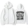 Herren Europäischer Street Style Buchstabendruck Reißverschluss Hoodie - Frühling/Herbst Locker Lässige Jacke