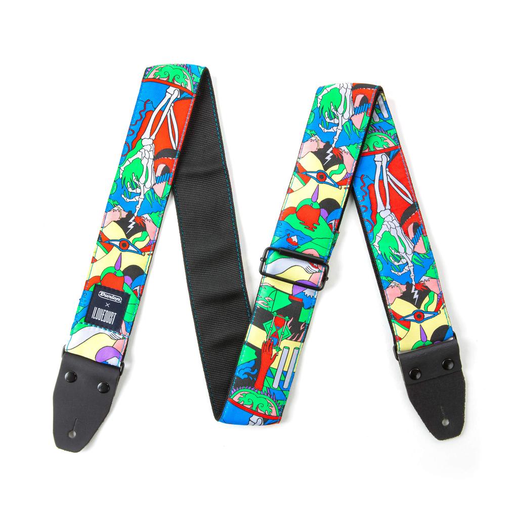 Jim Dunlop ILD09 ILOVEDUST Strap Mountains Strap