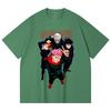 230 Gsm 100% Cotton Jujutsu Kaisen V12 Jujutsu High Print Unisex Heavy Cotton T Shirt