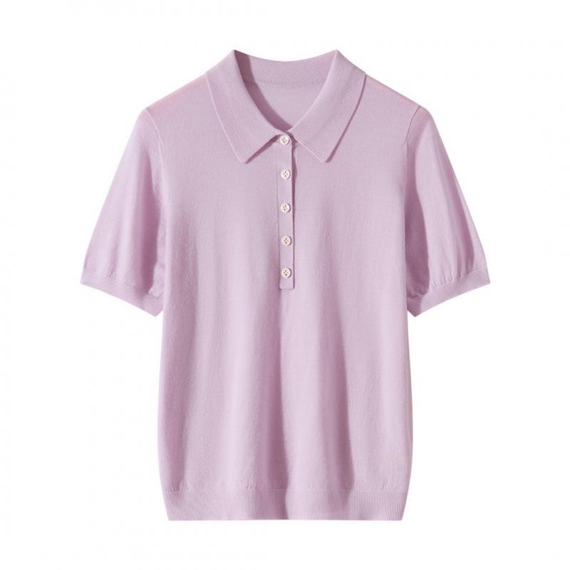 Women's Fine Spun Yangtze Wool Knit Sweater Vest, Polo Shirt & T-Shirt