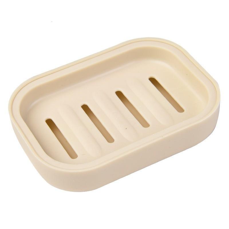 Water-Draining Soap Holder: Creative Handmade Plastic Bathroom Tray