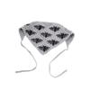 Bat Triangle Scarf Cotton Material Knitted Hollow Headband Halloween Headscarf  Women Girls