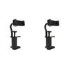 1/2PC Guitar Phone Holder Adjustable&Rotatable Guitar Mount for Guitars/Ukulele Universal Non-slip Smartphone Mount Camera Clamp