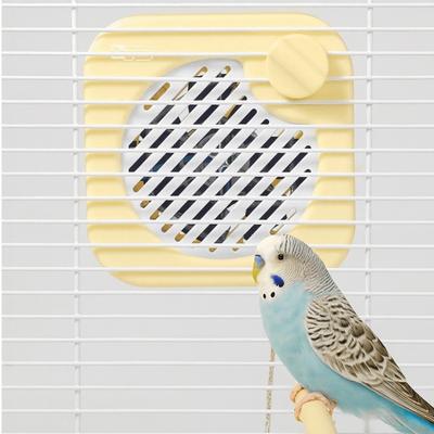 Anti-Scalding Parrot Warm Air Blower Thermostatic Safe Heating Bird Cage Heater Automatic Metal Chew-Proof Bird Warming Device
