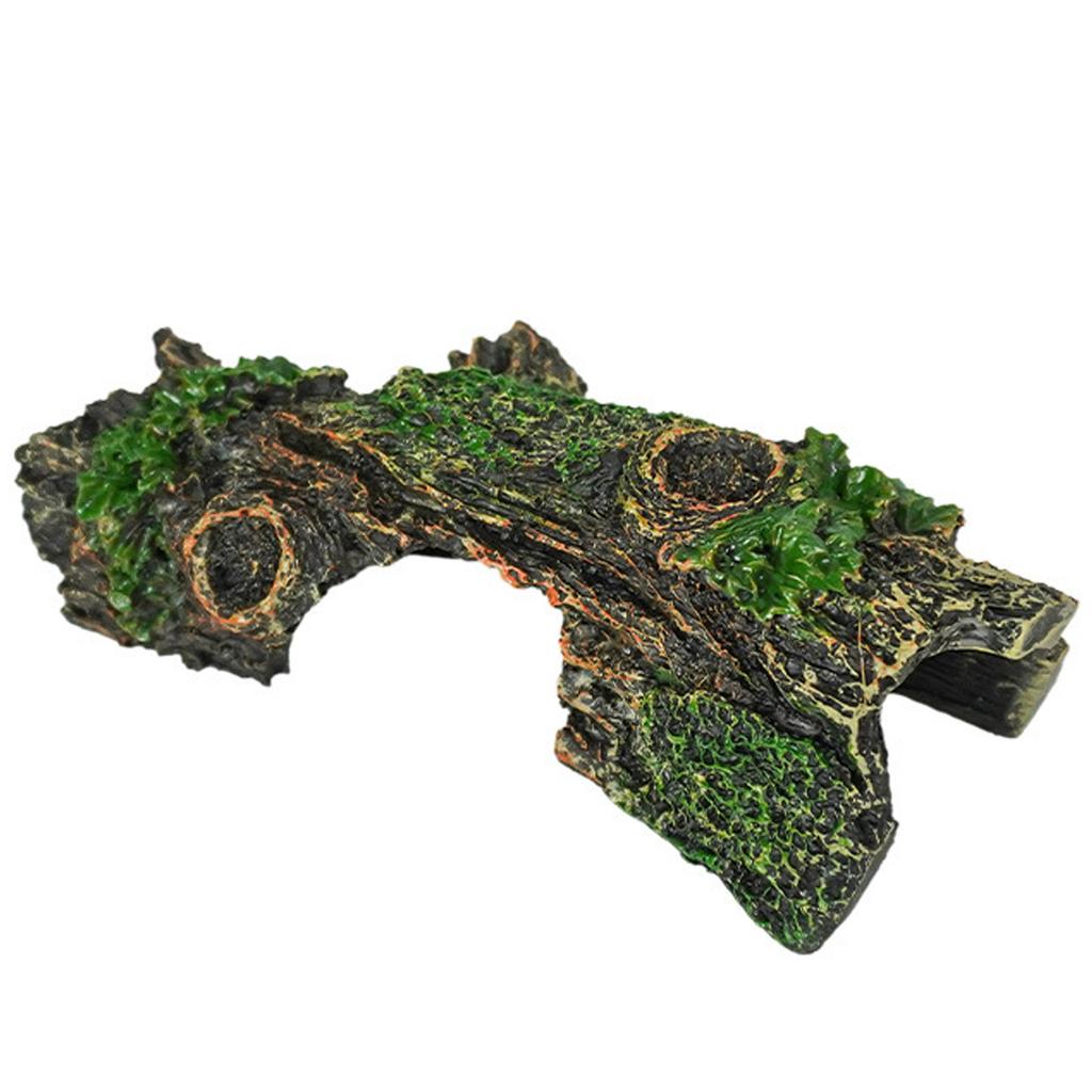 Terrariums Basking Platform Fishtanks Shelter Cave for Reptiles Terrapin Aquariums Landscape Decoration for Home Office