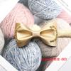 Men'S Styled Bow Tie, Wedding Celebration Groom Best Man Wedding Banquet Solid Color Bow Tie, Polyester Silk Yarn Bow Tie