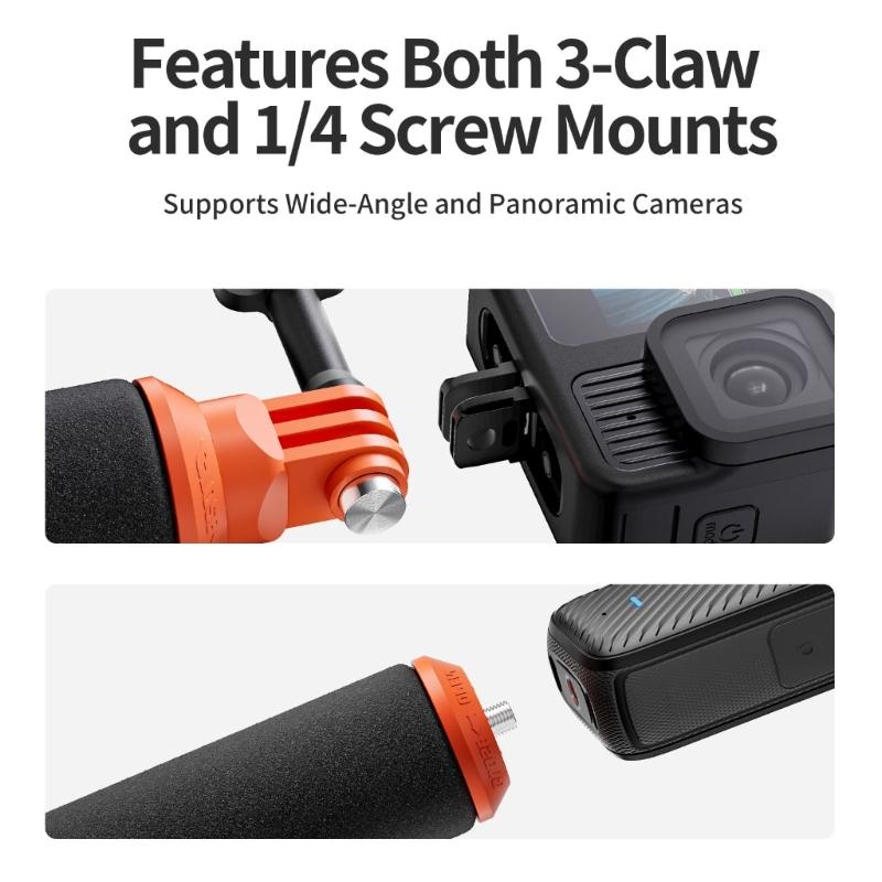 Waterproof AntiSink Camera Handle High Buoyancy Support For Underwater Photography With NonSlip Texture
