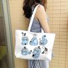 Group One-shoulder Leather Bag Tote Bag One-shoulder Bag PU Large Capacity  Cartoon