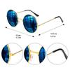 New Year Party Festival Hippie Suit Exaggerated Wig Sunglasses and Necklace 2/3/4 Piece Set Halloween Hip Hop Costume Suit