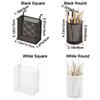 Wall Mounted Metal Hanging Basket Space Saving Stationery Storage Box Pen Holder  Home