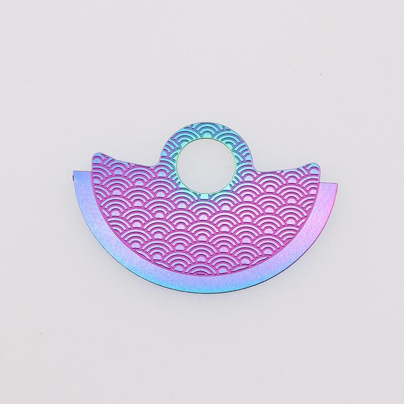 

Сріблясто-золотистий стиль хвилі Роторна наклейка NH35 Автоматичний молоток для деталей Seiko Mod NH34 NH36 Модифікація годинника Списні деталі 2028