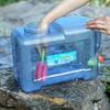 5L 8L Car Portable Handheld Water Container PC Outdoor Self-Driving Tour With Faucet Camping Square Barrel Plastic Storage Bucke