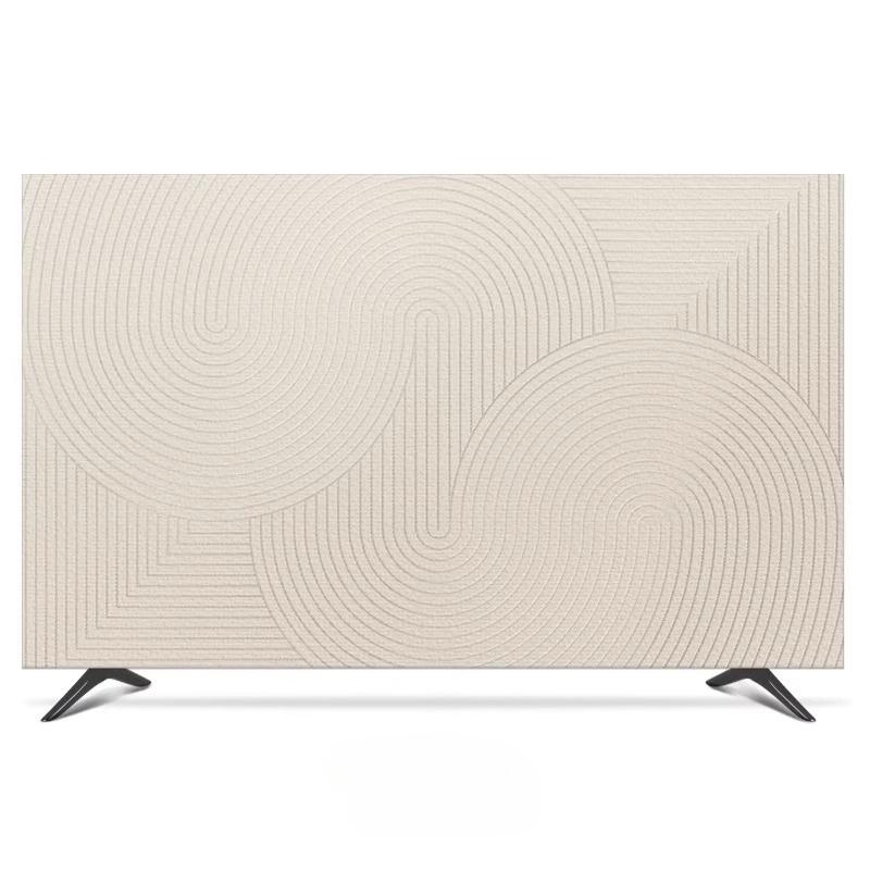 TV Hood Dust-proof Cover Towel 42 Inchs 55 Inch 50 Inchs 65 Inch Household Hanging LCD TV Cover Universal Cover