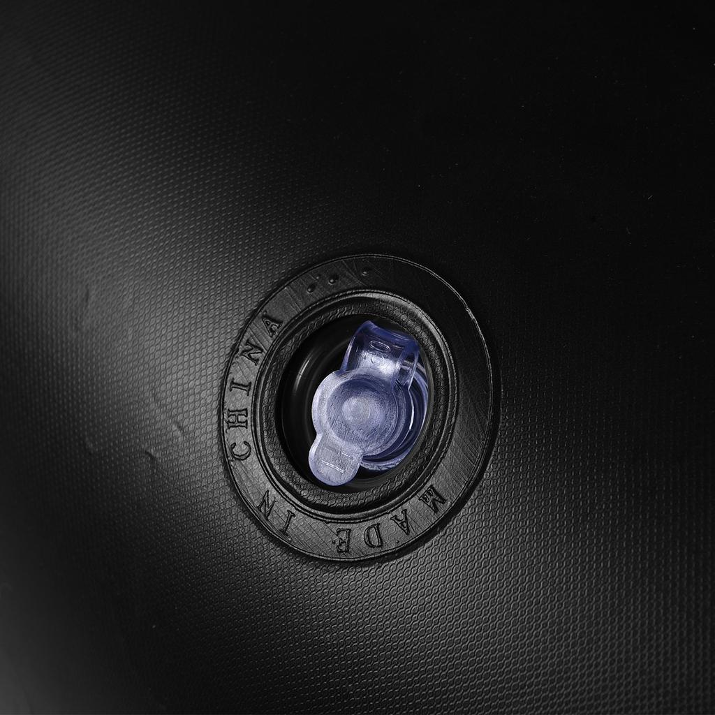 Inflatable Kids Punching Bag with Foot Pump and Gloves for Family Fun Indoor Outdoor Punch Bag for Kids Red and Black 1