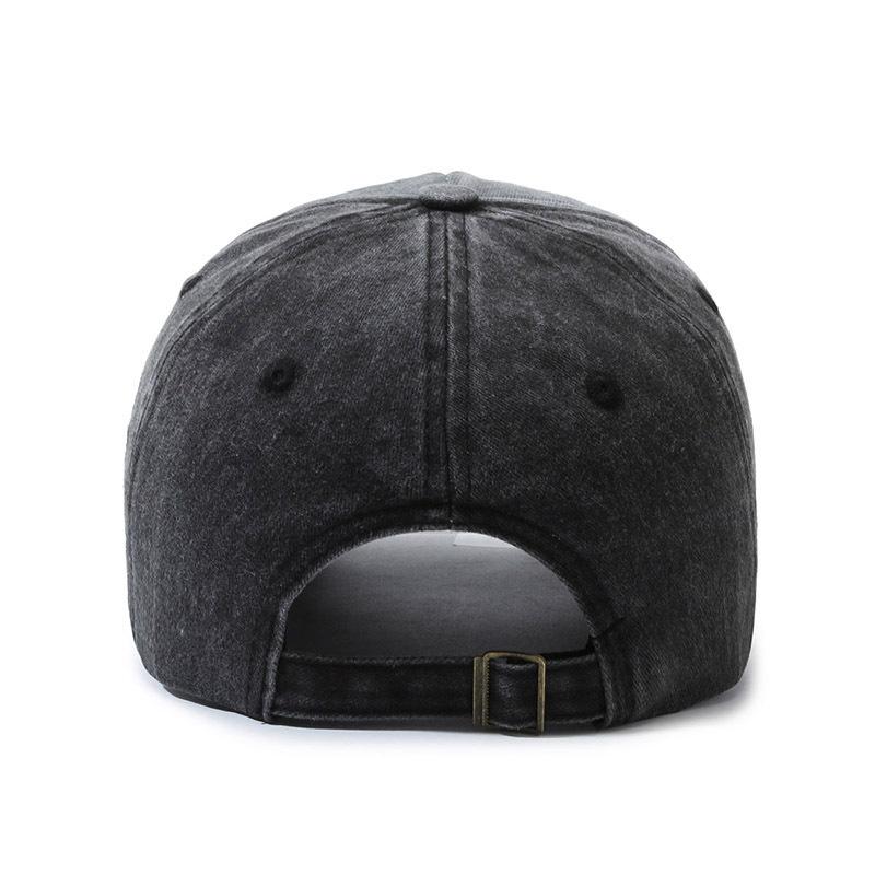 Baseball Cap Men'S Retro Washed Retro Letter Embroidered Cap Outdoor Sports Sun Protection Sun Hat Children