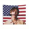 SKZ Know Kpop Amerikanische Flagge Wandteppich SKZ Merch Geschenk für Stays Heimdekoration
