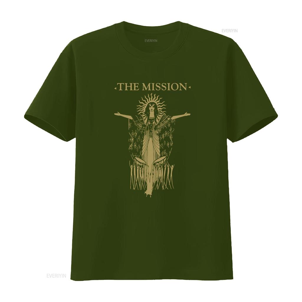 New Rare The Mission Gods Own Medicine Gothic Rock Band T shirt Available in Sizes S 5XL vintage Washed Stylish Comfortable