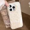 Small Fresh Yellow Floral Suitable for IPhone 16 Apple 15 Mobile Phone Case 14promax Anti Fall 13 Transparent 11 Soft