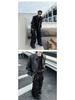 Men's High Street Trendy PU Leather Plaid Jacket - Autumn/Winter Short Casual Style