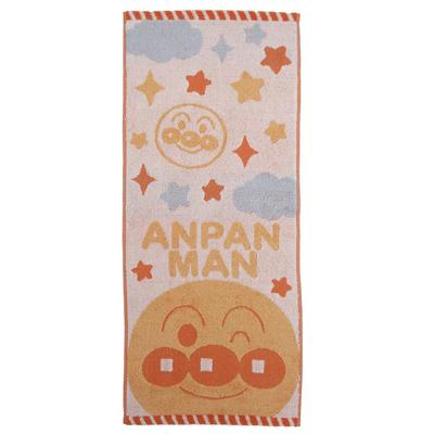 Marushin Anpanman Face Fluffy Bandai Towel, Anpanman, 891423, Marushin,