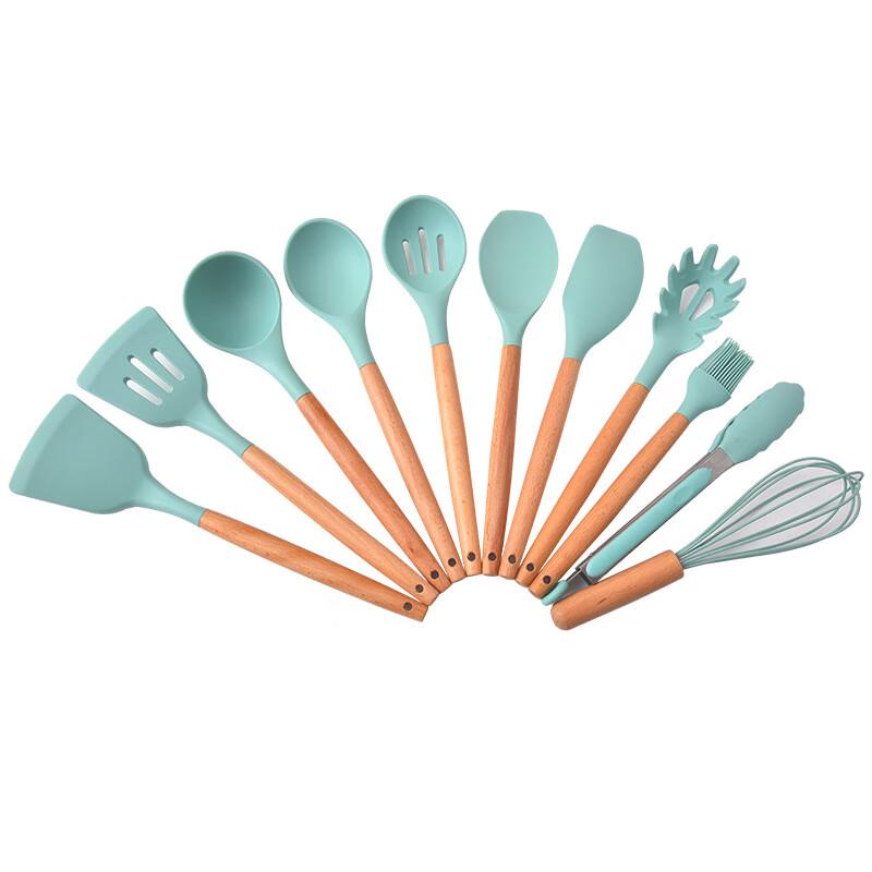 Wutuo 12-Piece Silicone Kitchen Utensil Set