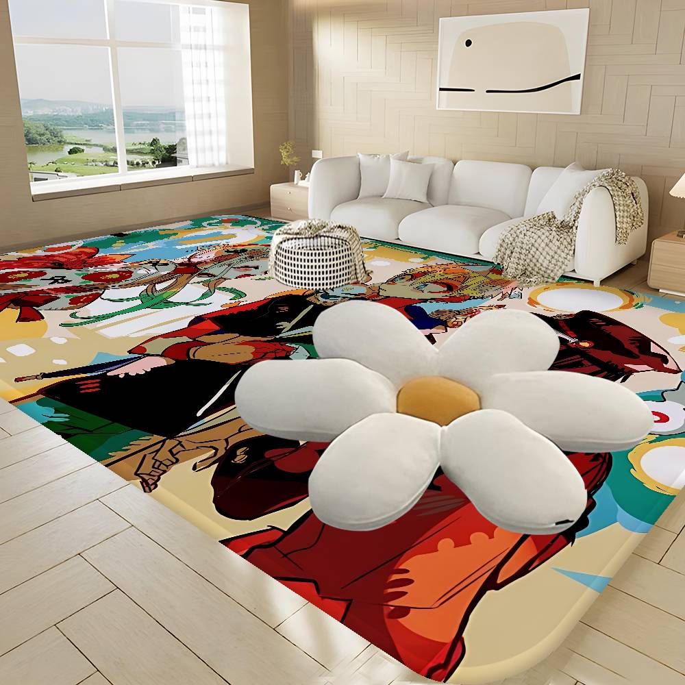 Toilet Bound Hanako Kun Anime Hallway Carpet Non-Slip Laundry Room Mat Laundry Decor Balcony Child Living Room Toilet Rug