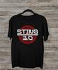 Sting 3.0 World Tour logo T-shirt a maniche corte nera tutte le taglie AC3006