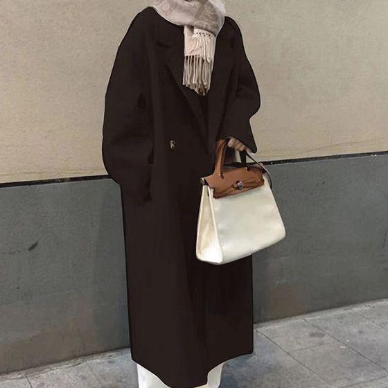 

Элегантное пальто из французской шерсти класса люкс для женщин - Осень/Зима S (Recommended for 35-40 kg)