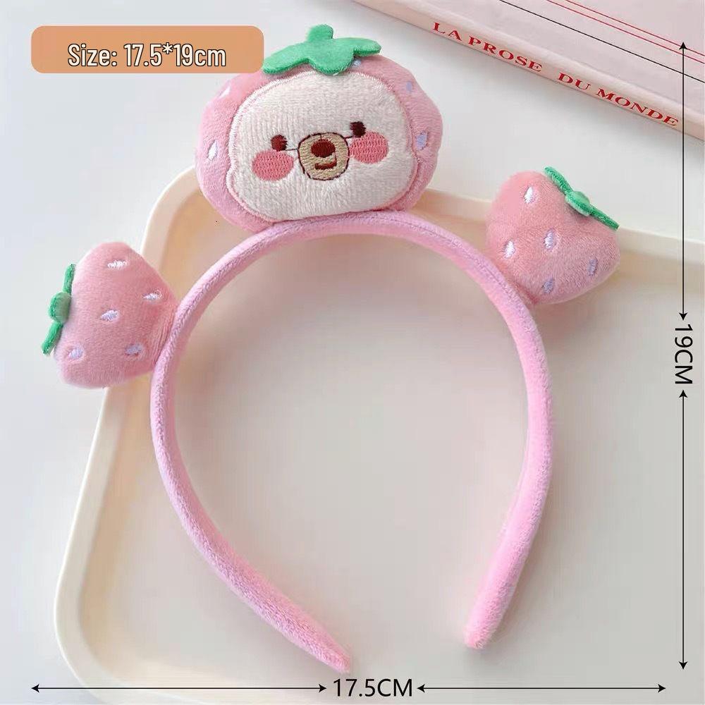 Adorable Cartoon Dog Headband for Kids - Cute Kirby Plush Hair Accessory