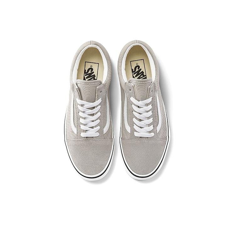 Vans Old Skool Low Top Skate Shoes Unisex Sneakers White Gray VN0A4U3BIYP