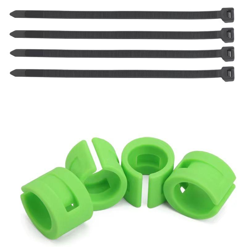

4 шт. защита перьев велосипеда MTB шоссейный велосипед рама резиновое кольцо для защиты от столкновений устойчивое к царапинам велосипедные аксессуары зелёный