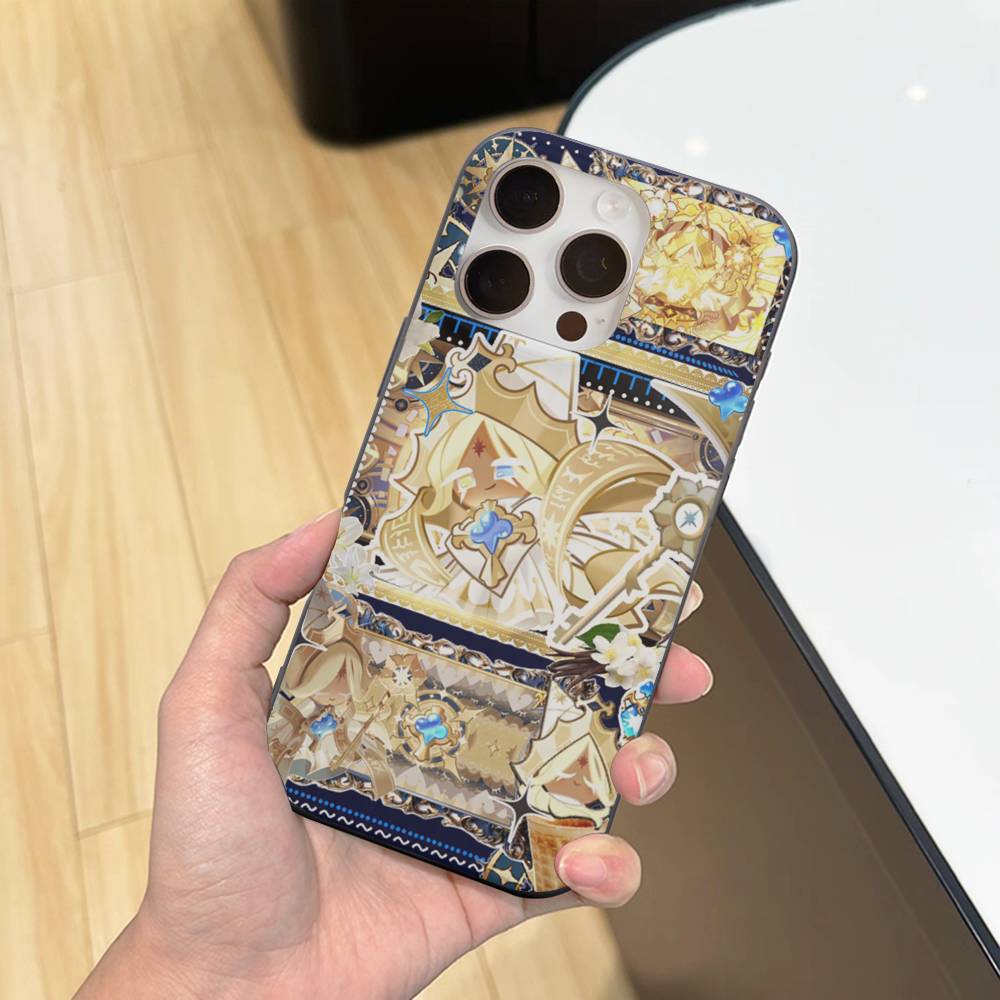 Game Cookie Run Kingdom For IPhone 17 16 15 14 13 12 11 Pro Max Plus Pro Corrugated Shockproof Matte Phone Cover
