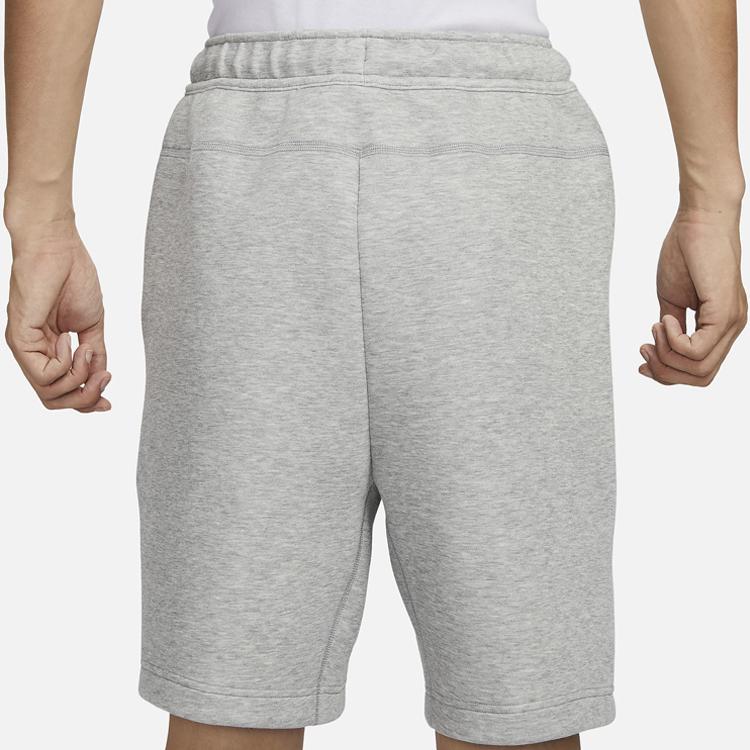 Nike Sportswear Tech Fleece Color Block Logo Drawstring Casual Shorts Men shorts Gray FB8172-063