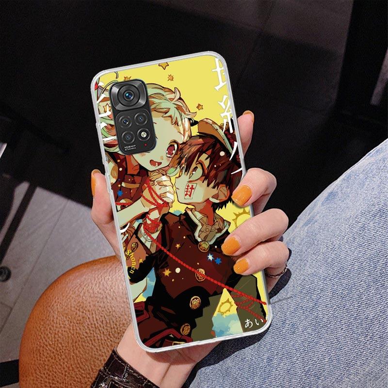 Toilet Bound Hanako Kun Anime Phone Case For Xiaomi Redmi Note 15 14 13 12S 12 11 Pro Plus 14S 11S 11E 10 10S 11T 5G Personalize