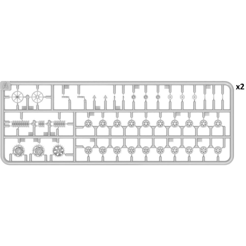 Miniart Scale WWII German III 1943 Plastic Model MA72107 1/72 Sturmgeschütz Ausf. G, May-June Production, Kit,