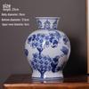 New Chinese Style Multicolor Porcelain Vase for Hydroponic Flower Arrangement – Home Decor