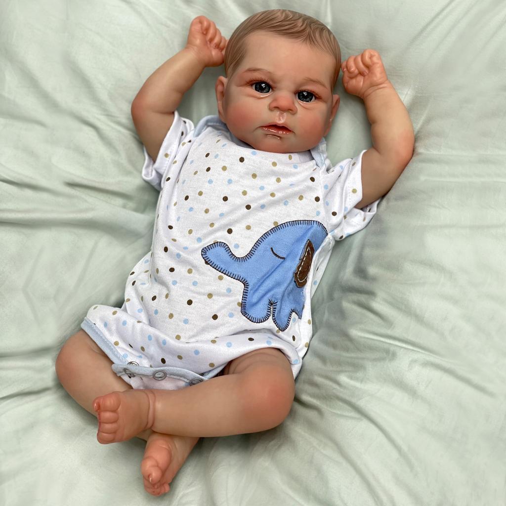 Anano Reborn Bebe Reborn NiÃ±a Ojos Abiertos Reborn Realistas