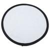 Silver White 2 In1 Reflector Portable Round Photography Light Reflector for Live Lighting