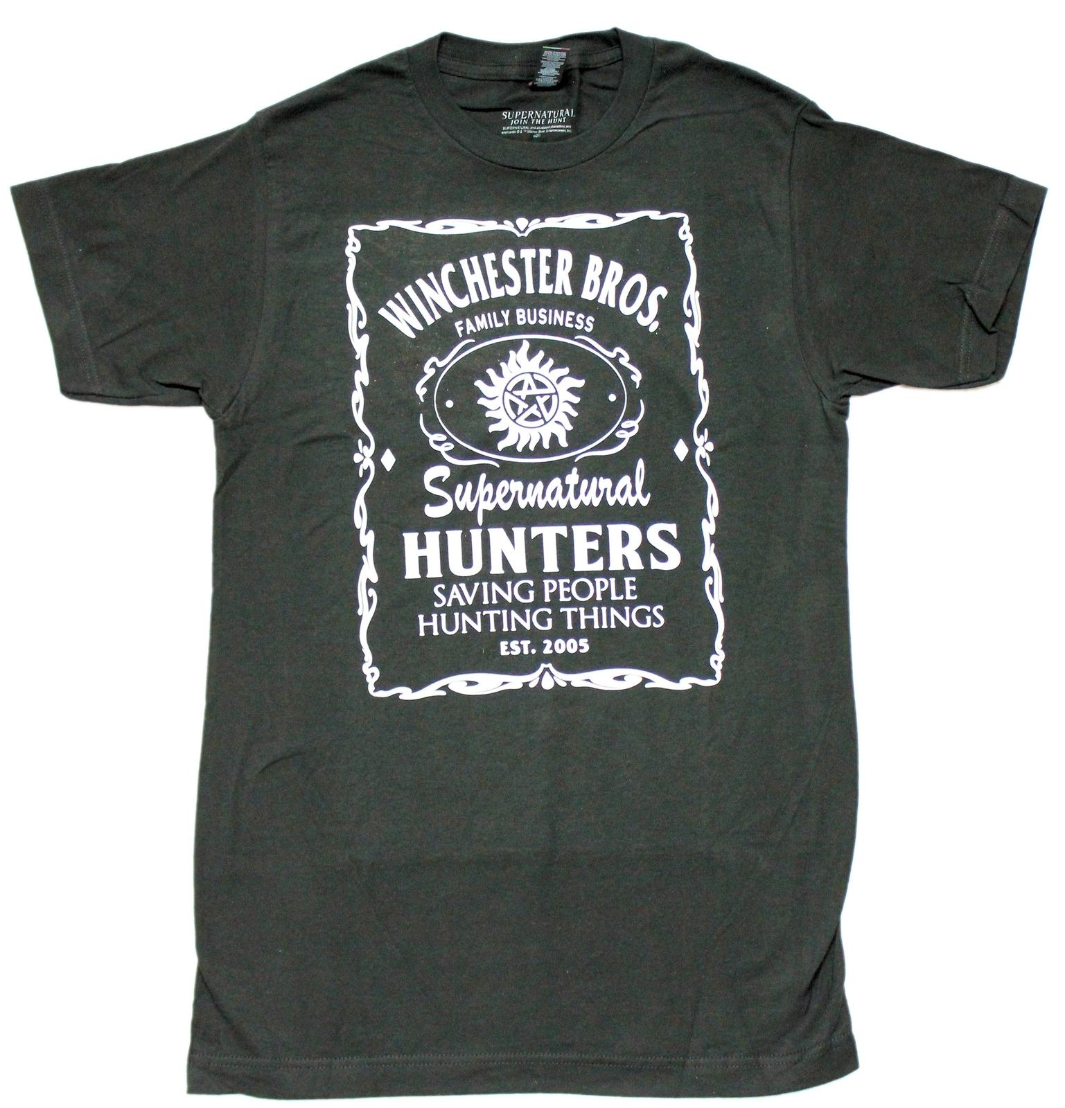 Supernatural New Adult T-Shirt -Winchester Brothers Family Business S