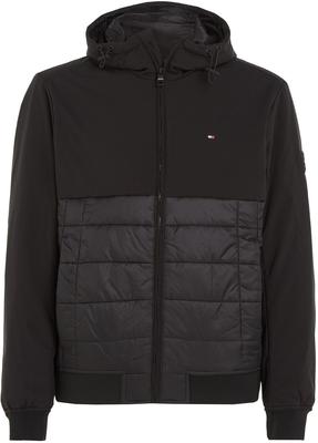 Demi-season Jacket Mix Media Hooded Jacket (MW0MW33959) Black