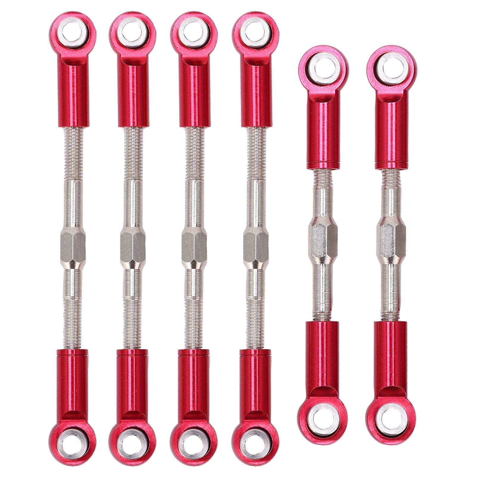 

RC металева тягова тяга рульового управління сервоприводом зв’язки тяга для WLtoys 144001 124018 124019 114 RC