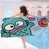 H-Hangyodon Anime Beach Swimming Towel Soft Absorbent Washcloth Children's Gifts for Kids Travel Camping Gym