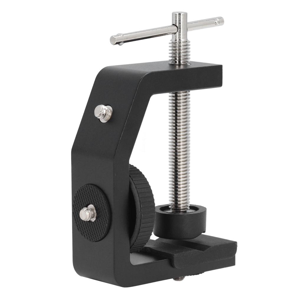 Photography C Clamp Camera Clamp Mount with 1 4inch Screw Adjustable Universal C Clamp Desktop Camera Mount with Rubber