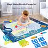 Magic Water Canvas Children Water Painting Blanket Early Learning Oversized Animal Dinosaur Numbers Magical Color Diy Toy