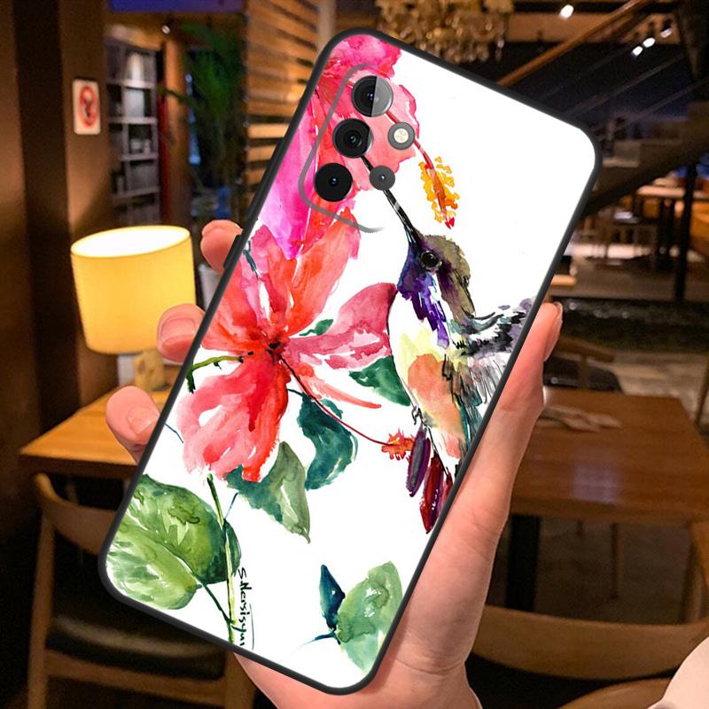 Hummingbird Case For Samsung Galaxy A36 A56 A26 A16 A06 A53 A33 A13 A12 A32 A52 A55 A35 A15 A54 A34 A14